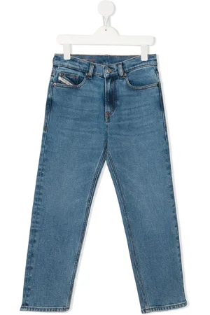 Diesel Mid-rise straight-leg jeans