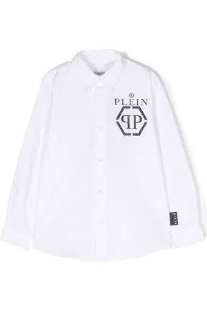 Philipp Plein Logo-print long-sleeve shirt