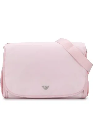 Emporio Armani Logo plaque baby changing bag