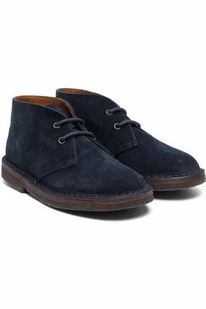 PèPè Lace-up suede desert boots