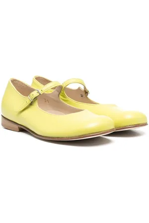 PèPè Marina leather ballerina shoes