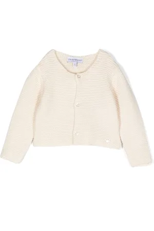 Emporio Armani Knitted long-sleeve cardigan