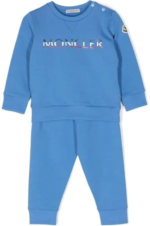 Moncler Logo-print cotton tracksuit set