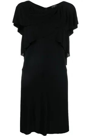 CHANEL Short draped dress