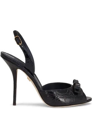 Dolce & Gabbana Bow-detail leather sandals