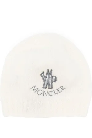 Moncler Logo-embroidered knitted beanie