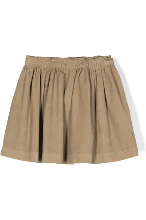 BONPOINT Pleated A-line skirt