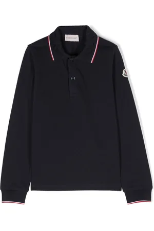 Moncler Logo-patch cotton polo shirt