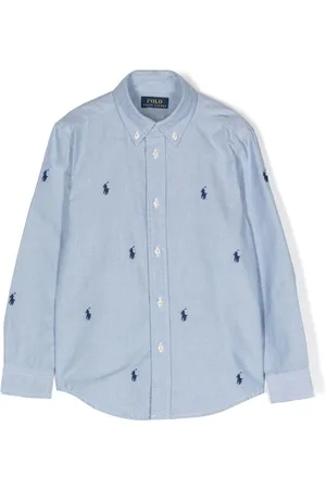 Ralph Lauren Polo Pony embroidered cotton shirt