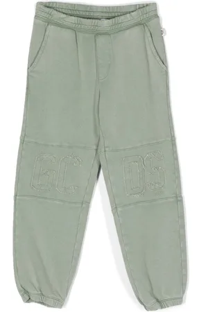 GCDS Logo-appliqué track pants