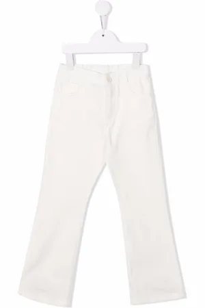 DOUUOD KIDS Mid-rise flared jeans