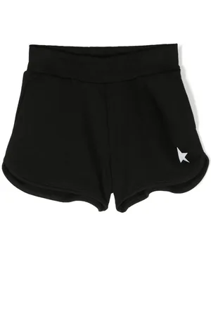 Golden Goose Star-print cotton-blend shorts