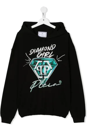 Philipp Plein Diamond logo-print hoodie