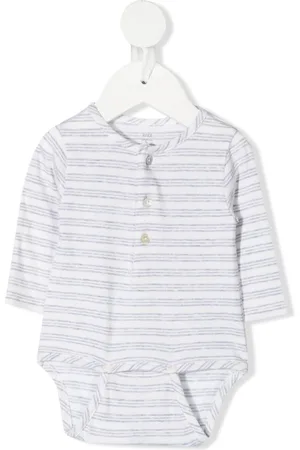 KNOT Mattie stripe-print bodysuit