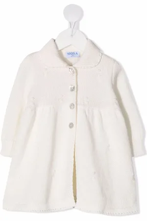 SIOLA Elvira collared knitted coat