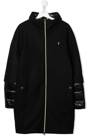 HERNO TEEN layered padded coat