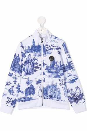 Philipp Plein Tile-print bomber jacket