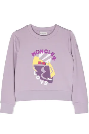 Moncler Embroidered-logo long-sleeve sweatshirt