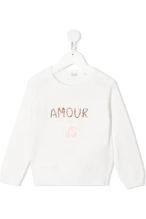 BONPOINT 3D logo cotton sweatshirt
