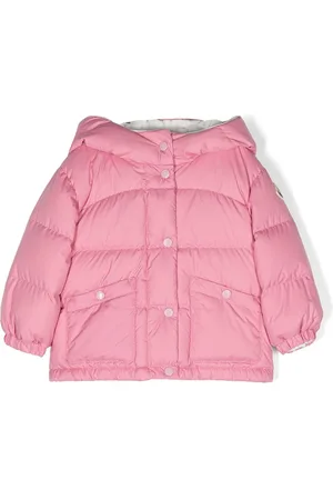 Moncler Ebre logo-embroidered padded jacket