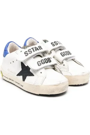 Golden Goose Old School distress-effect sneakers