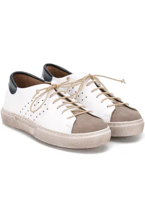 PèPè Colour panel lace-up sneakers
