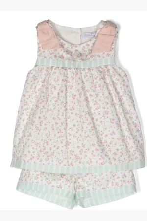 PATACHOU All-over floral-print two-piece set