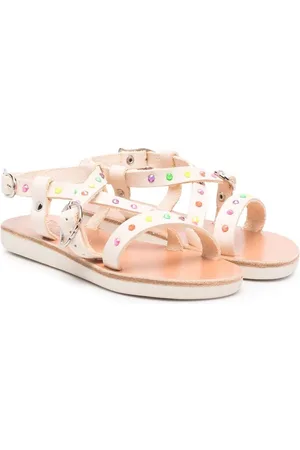 Ancient Greek Sandals Sofia crystal-embellished sandals