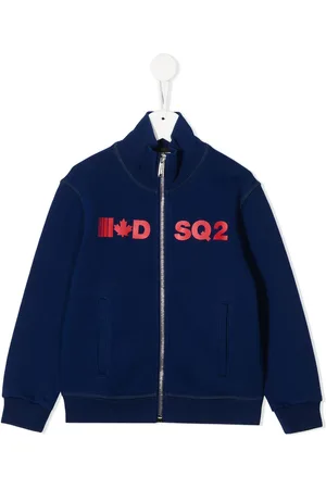 Dsquared2 Zipped logo sweatshirt