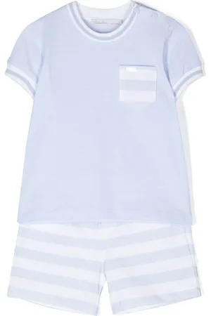PATACHOU Stripe-print two-piece set