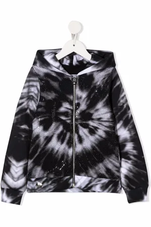 Philipp Plein Tie-dye cotton hoodie