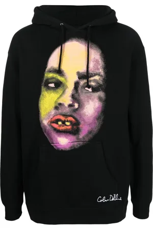 KIDSUPER STUDIOS Graphic-print drawstring hoodie