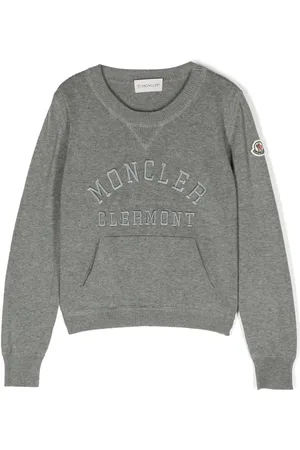 Moncler Logo-embroidered cotton sweatshirt