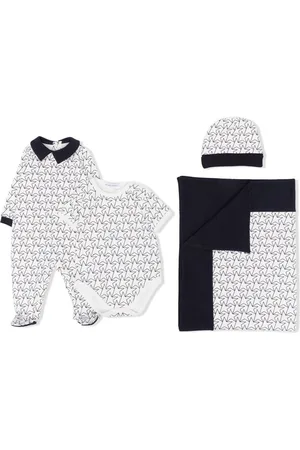 Golden Goose Star-print babygrow set