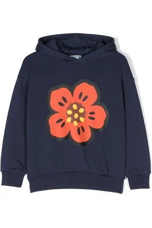 Kenzo Boke Flower-print cotton hoodie