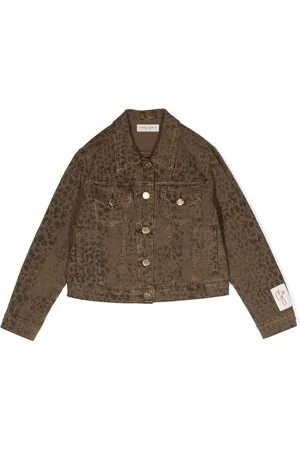Golden Goose Leopard-print denim jacket