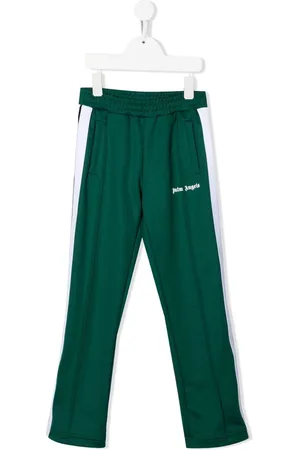 Palm Angels Side-stripe logo track pants