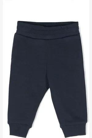 Kenzo Logo-patch cotton trousers