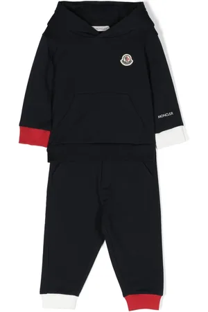 Moncler Logo-appliqué cotton tracksuit set