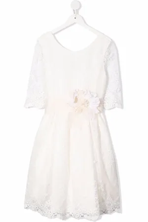 Mimilù Flower-applique detail dress