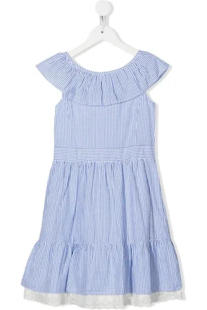 Ralph Lauren TEEN striped flared dress