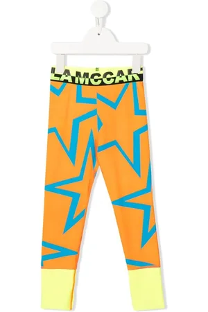 Stella McCartney Star-print panelled leggings