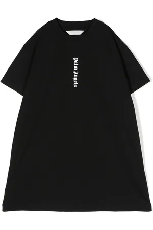 Palm Angels Logo-print short-sleeve dress