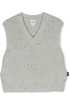 Aspesi V-neck knitted vest