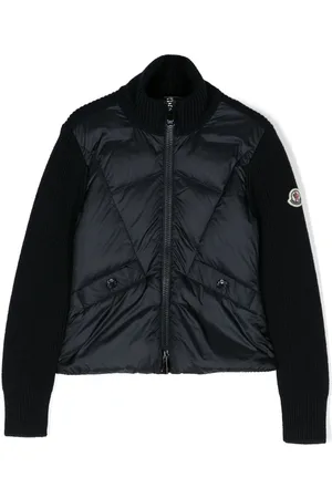 Moncler Logo-patch wool padded jacket