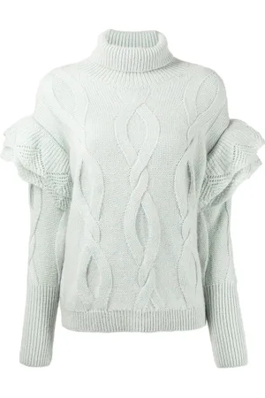 Onefifteen X Beyond The Radar cable knit jumper
