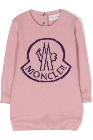 Moncler Logo-print knitted sweatshirt dress