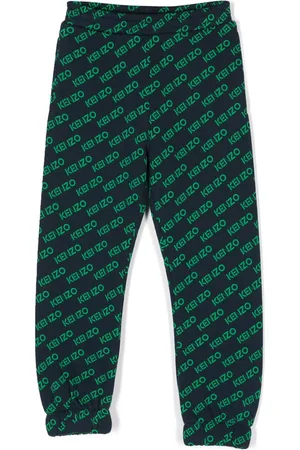 Kenzo Logo-print elasticated-waist track pants