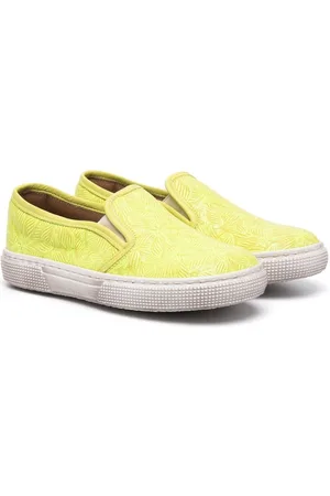 PèPè Palm tree print slip-on sneakers