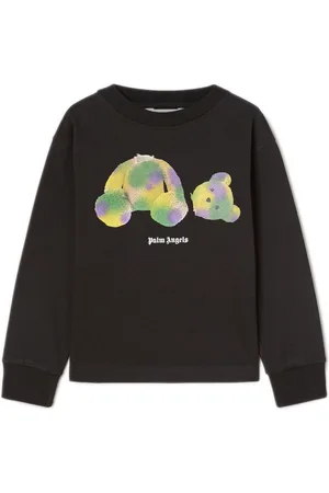 Palm Angels Logo-print cotton sweatshirt